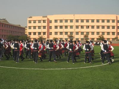 [原创]合阳城关中学集体舞剪影