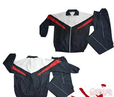 俊琦厂家直销 专业定制新款长袖复合布面料中学生校服套装